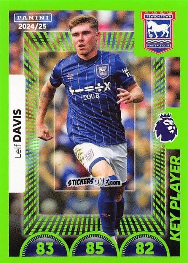 Sticker Leif Davis (Key Player) - English Premier League 2024-2025
 n. 310 - Panini