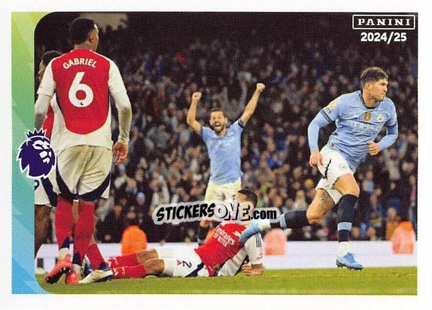 Sticker Manchester City / Arsenal - English Premier League 2024-2025
 n. 315 - Panini