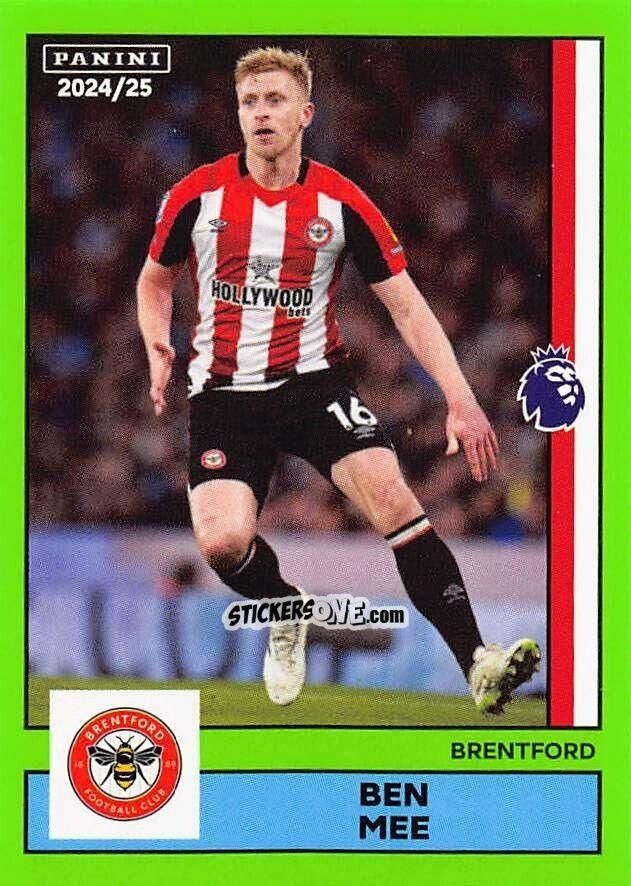 Sticker Ben Mee - English Premier League 2024-2025
 n. 322 - Panini