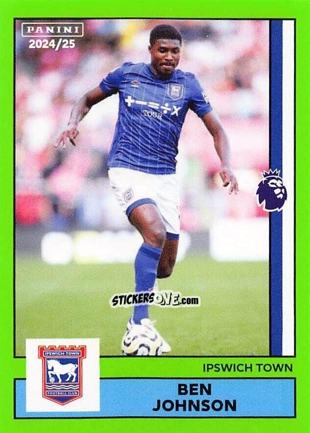 Sticker Ben Johnson - English Premier League 2024-2025
 n. 328 - Panini
