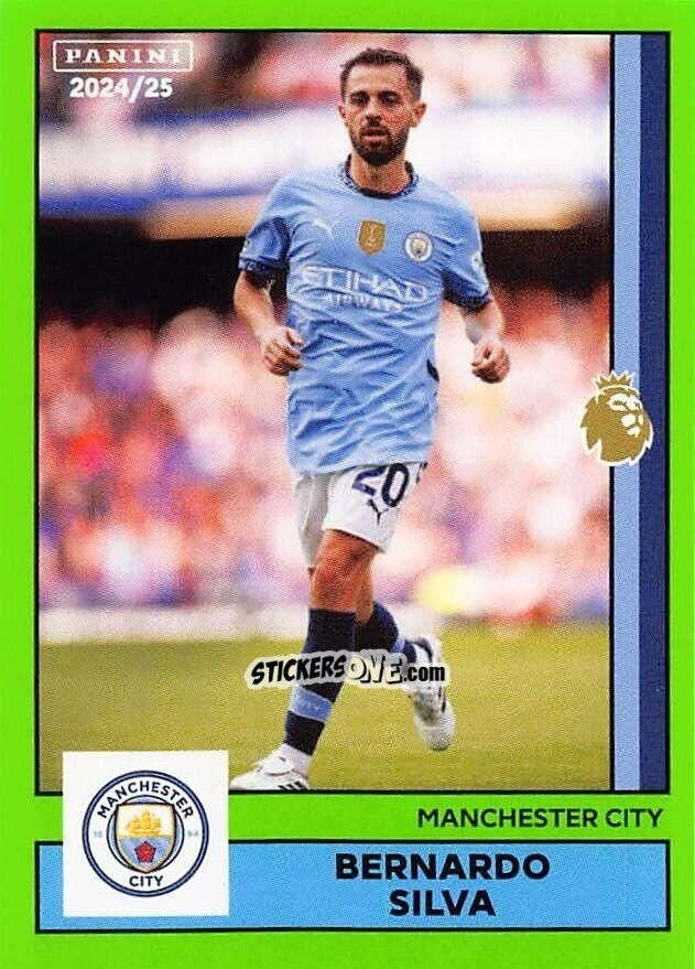 Sticker Bernardo Silva - English Premier League 2024-2025
 n. 331 - Panini
