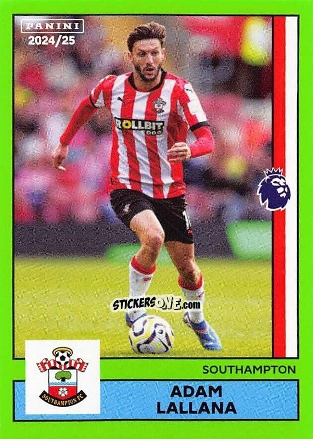 Sticker Adam Lallana - English Premier League 2024-2025
 n. 335 - Panini