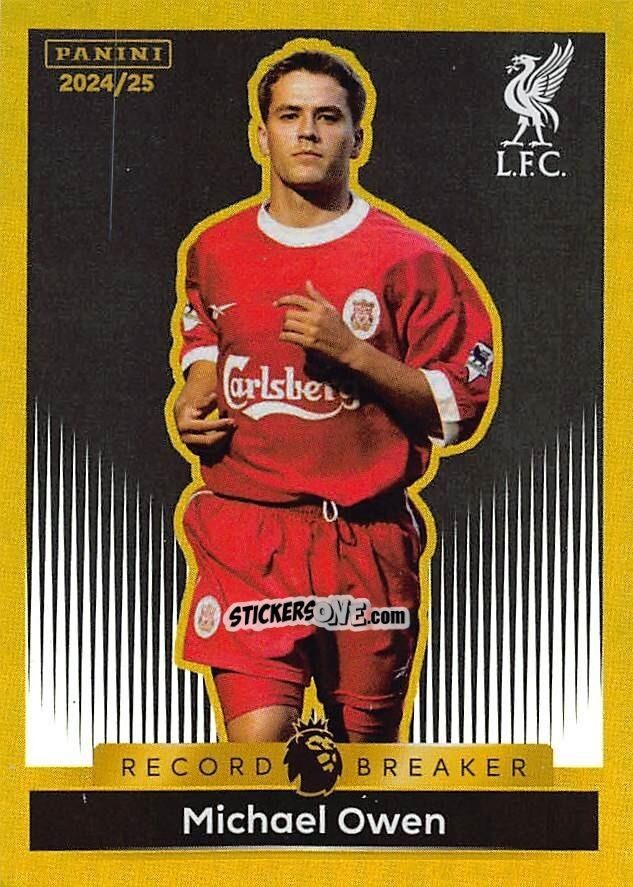 Figurina Michael Owen (Liverpool) - English Premier League 2024-2025
 n. 343 - Panini