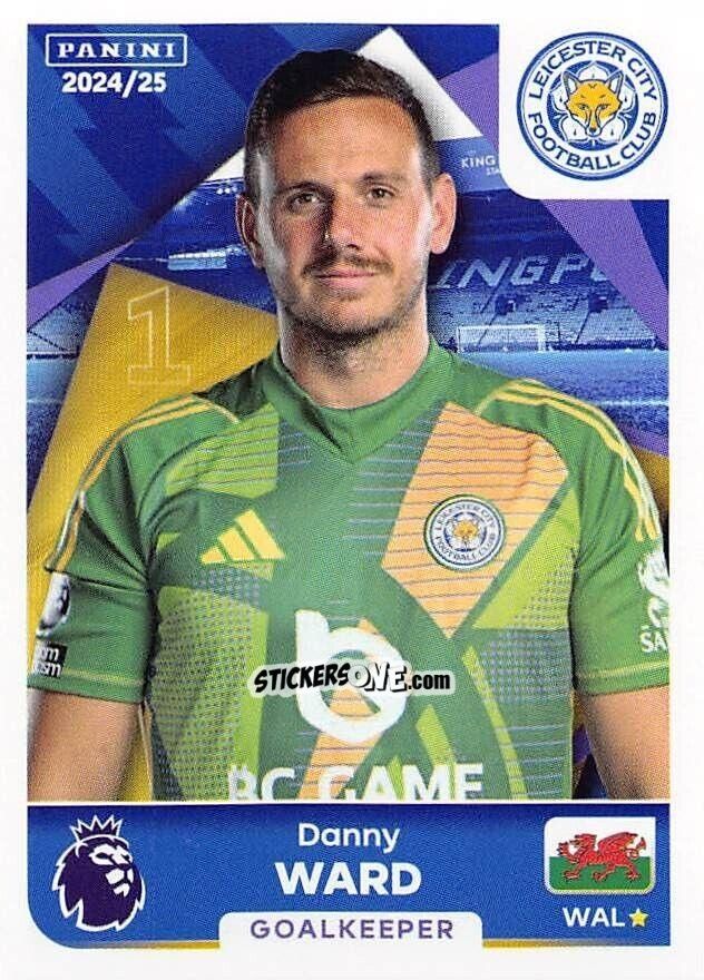 Sticker Danny Ward - English Premier League 2024-2025
 n. 348 - Panini