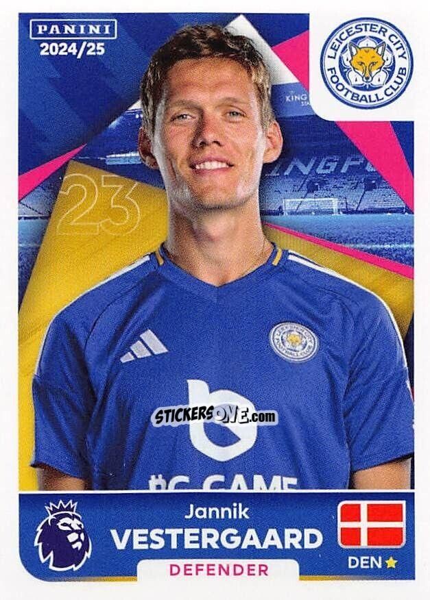 Sticker Jannik Vestergaard - English Premier League 2024-2025
 n. 357 - Panini
