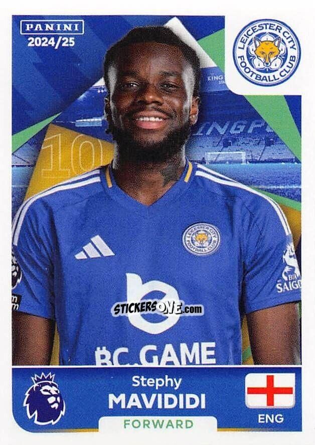 Sticker Stephy Mavididi - English Premier League 2024-2025
 n. 366 - Panini
