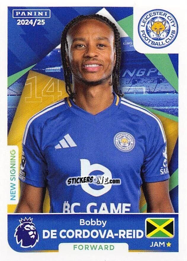 Sticker Bobby De Cordova-Reid - English Premier League 2024-2025
 n. 367 - Panini