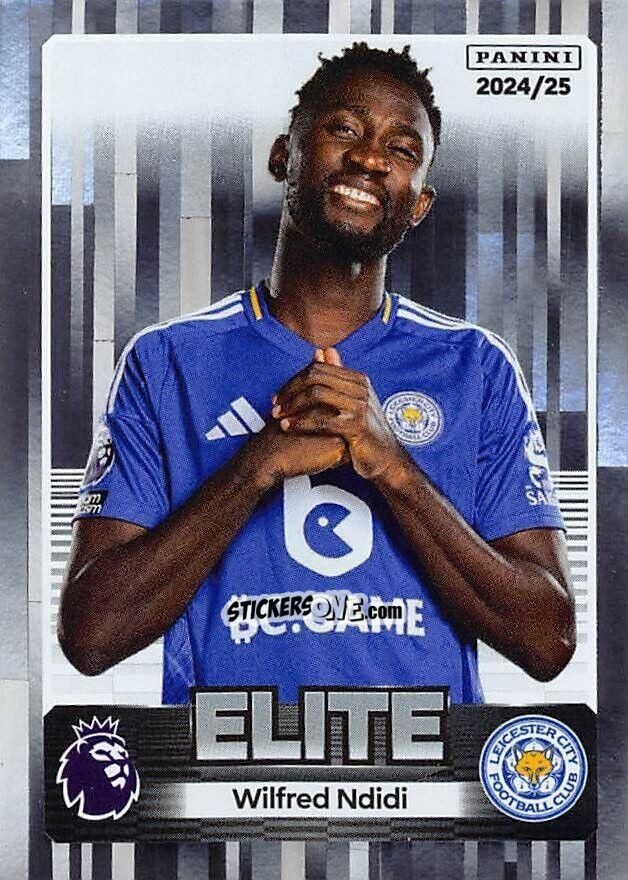 Sticker Wilfred Ndidi (Elite) - English Premier League 2024-2025
 n. 370 - Panini