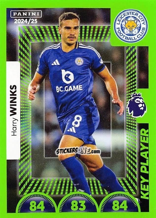 Figurina Harry Winks (Key Player) - English Premier League 2024-2025
 n. 373 - Panini
