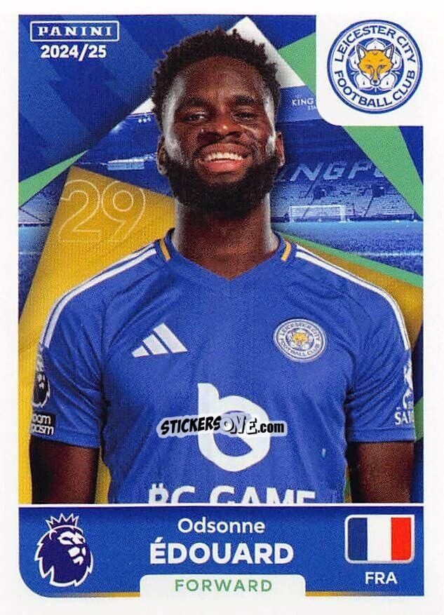 Sticker Odsonne Edouard - English Premier League 2024-2025
 n. 374 - Panini