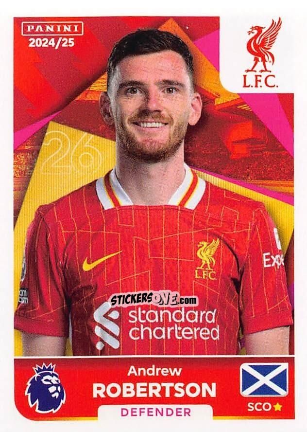 Sticker Andrew Robertson - English Premier League 2024-2025
 n. 379 - Panini