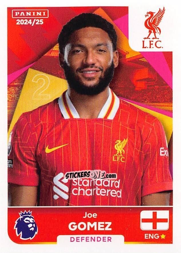 Sticker Joe Gomez - English Premier League 2024-2025
 n. 382 - Panini