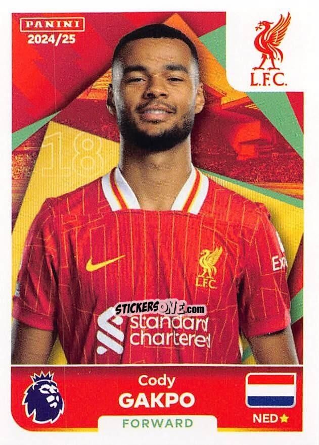 Sticker Cody Gakpo - English Premier League 2024-2025
 n. 397 - Panini
