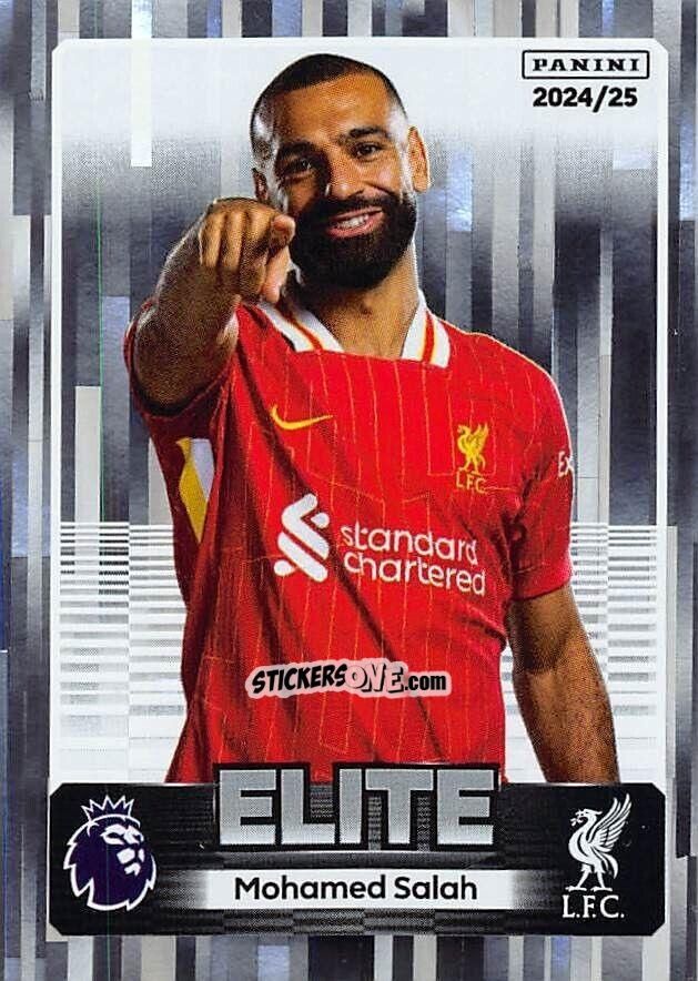 Sticker Mohamed Salah (Elite) - English Premier League 2024-2025
 n. 399 - Panini