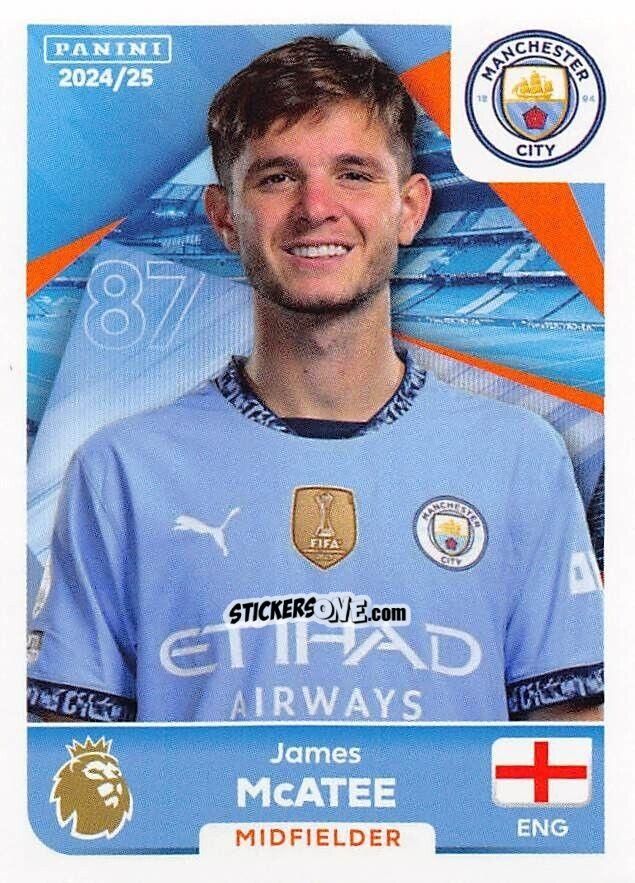 Sticker James McAtee - English Premier League 2024-2025
 n. 426 - Panini