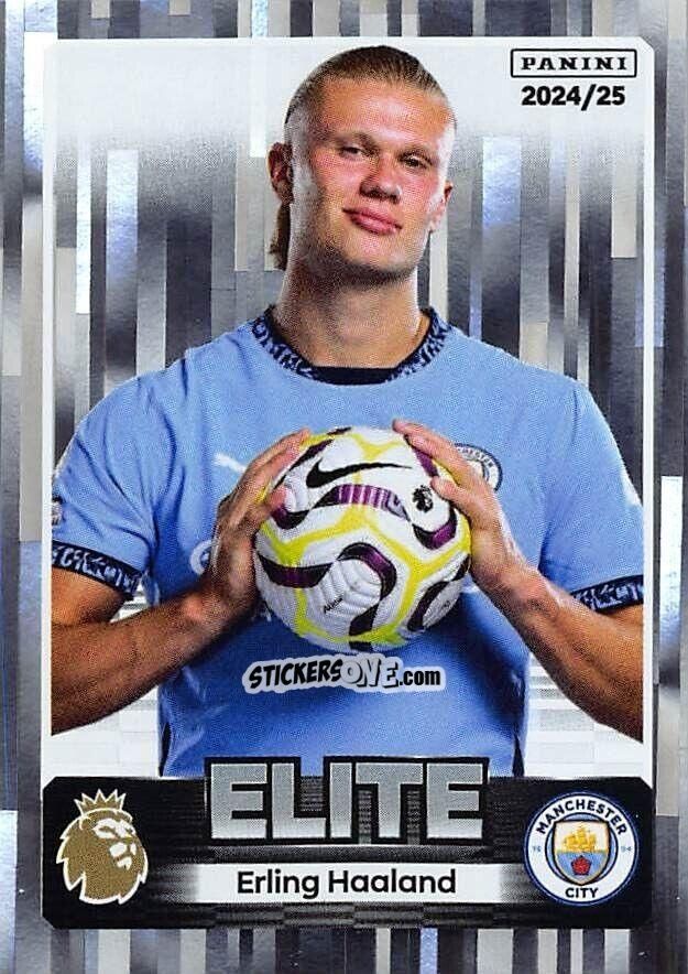 Sticker Erling Haaland (Elite) - English Premier League 2024-2025
 n. 428 - Panini