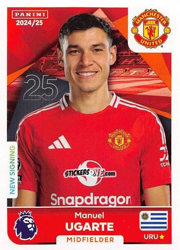 Sticker Manuel Ugarte - English Premier League 2024-2025
 n. 450 - Panini