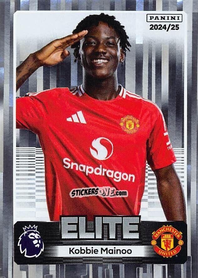 Figurina Kobbie Mainoo (Elite) - English Premier League 2024-2025
 n. 457 - Panini