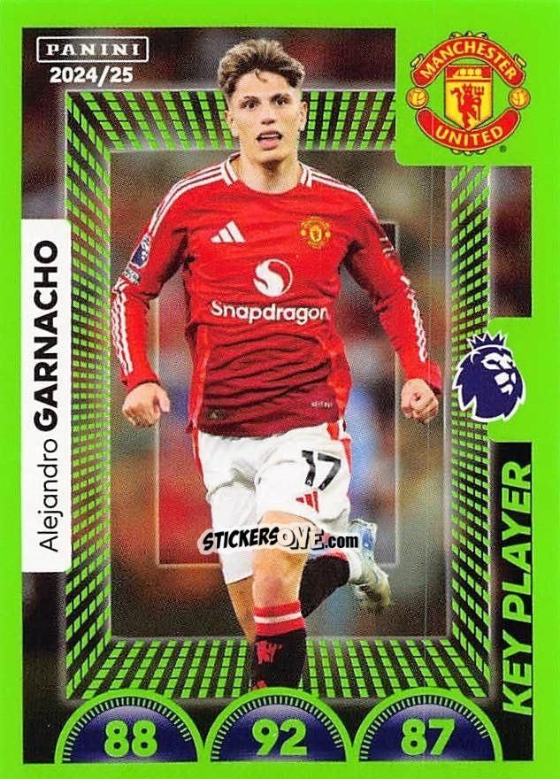 Figurina Alejandro Garnacho (Key Player) - English Premier League 2024-2025
 n. 460 - Panini