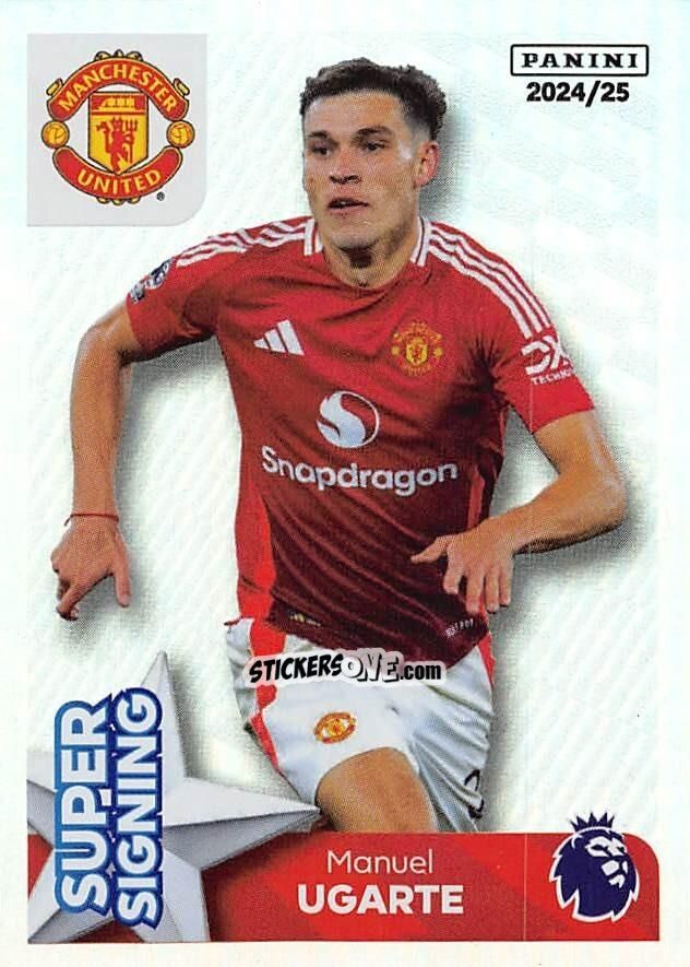 Sticker Manuel Ugarte (Super Signing) - English Premier League 2024-2025
 n. 462 - Panini