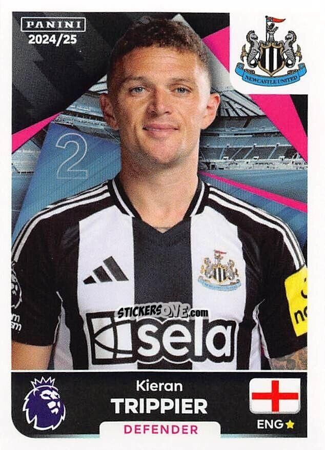 Sticker Kieran Trippier - English Premier League 2024-2025
 n. 469 - Panini
