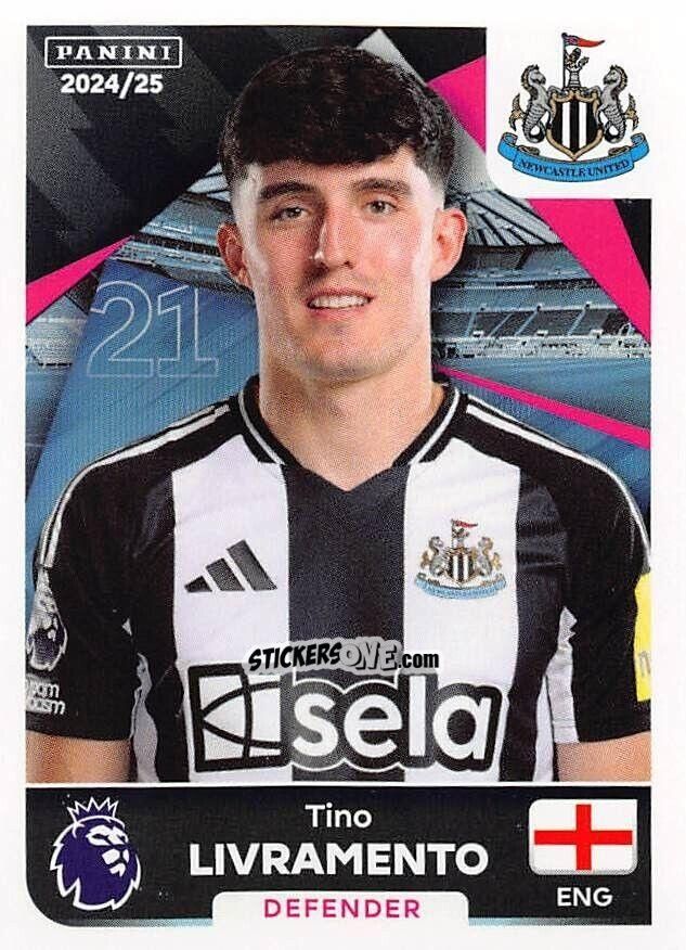 Figurina Tino Livramento - English Premier League 2024-2025
 n. 473 - Panini