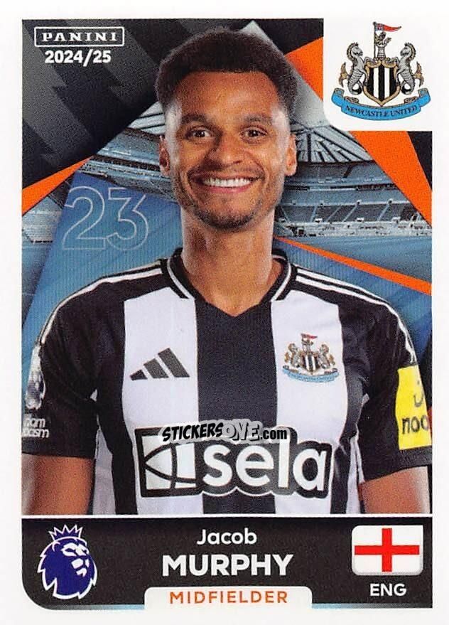 Figurina Jacob Murphy - English Premier League 2024-2025
 n. 478 - Panini