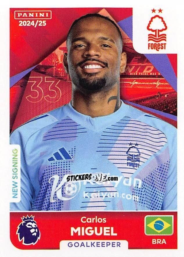Sticker Carlos Miguel - English Premier League 2024-2025
 n. 494 - Panini