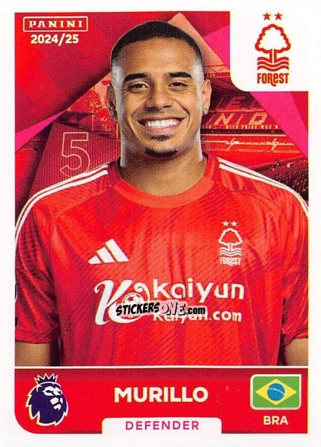 Figurina Murillo - English Premier League 2024-2025
 n. 499 - Panini