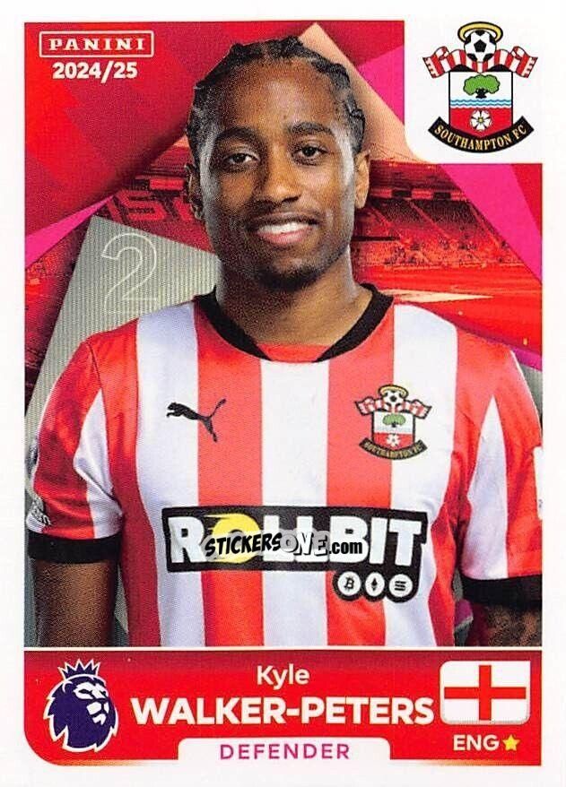 Figurina Kyle Walker-Peters - English Premier League 2024-2025
 n. 527 - Panini