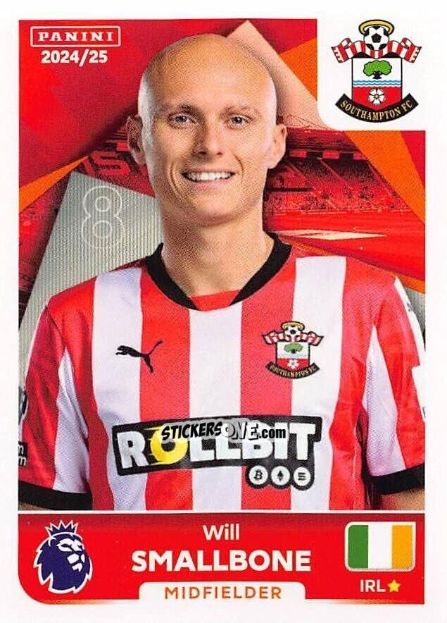 Figurina Will Smallbone - English Premier League 2024-2025
 n. 534 - Panini