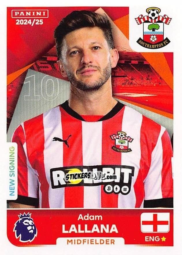 Sticker Adam Lallana - English Premier League 2024-2025
 n. 535 - Panini