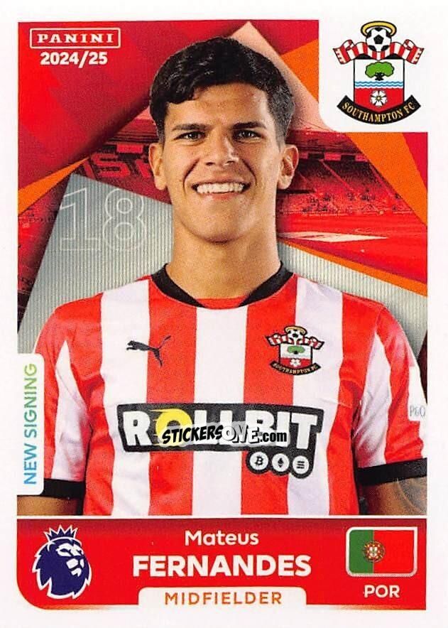 Sticker Mateus Fernandes - English Premier League 2024-2025
 n. 536 - Panini