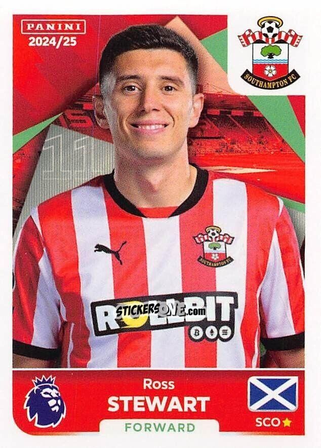 Sticker Ross Stewart - English Premier League 2024-2025
 n. 541 - Panini