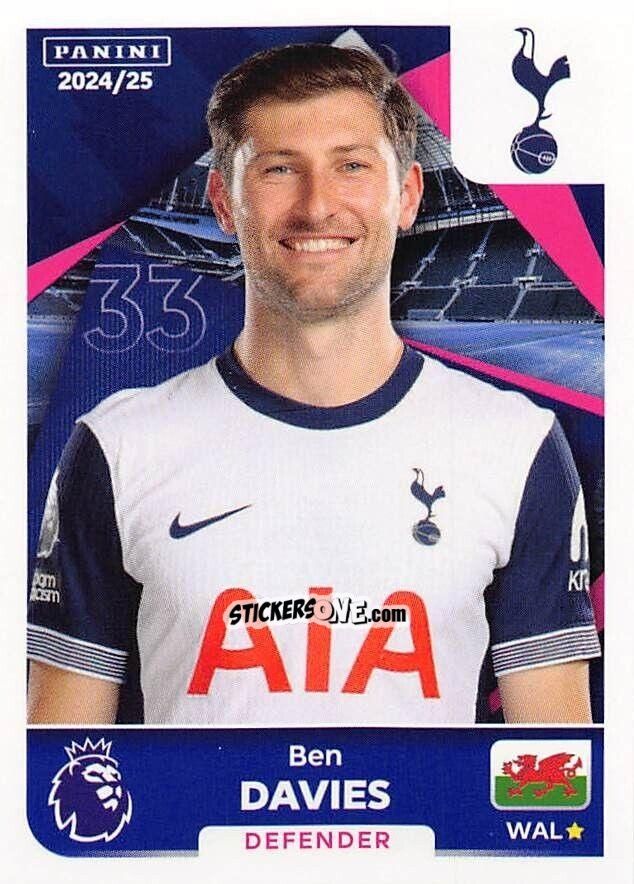 Sticker Ben Davies - English Premier League 2024-2025
 n. 554 - Panini