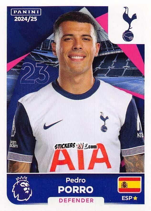 Sticker Pedro Porro - English Premier League 2024-2025
 n. 559 - Panini