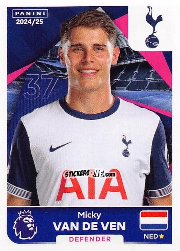 Cromo Micky van de Ven - English Premier League 2024-2025
 n. 560 - Panini