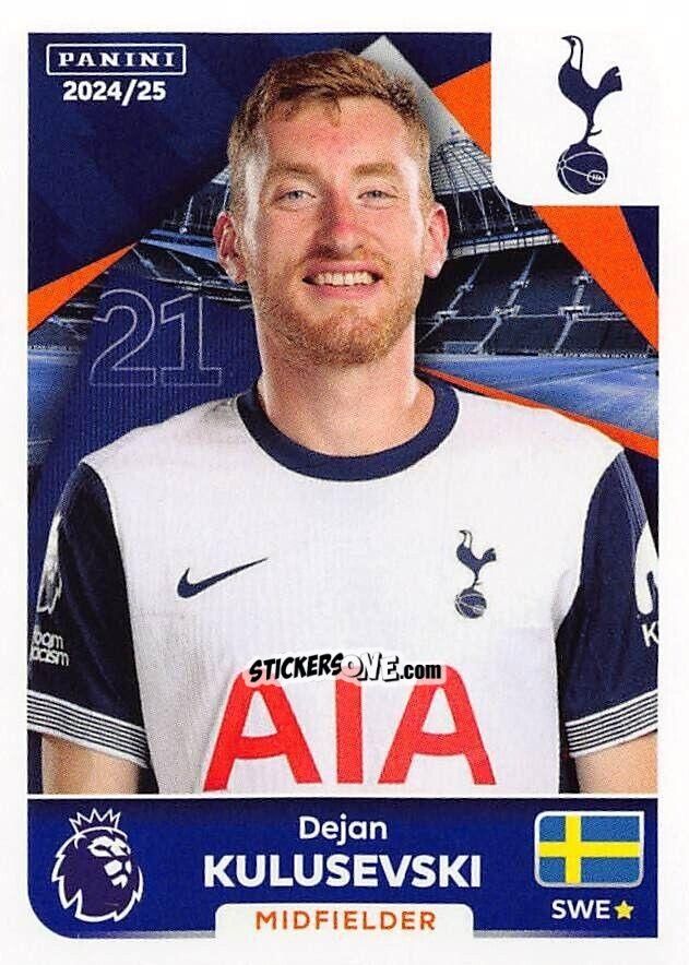 Sticker Dejan Kulusevski - English Premier League 2024-2025
 n. 565 - Panini