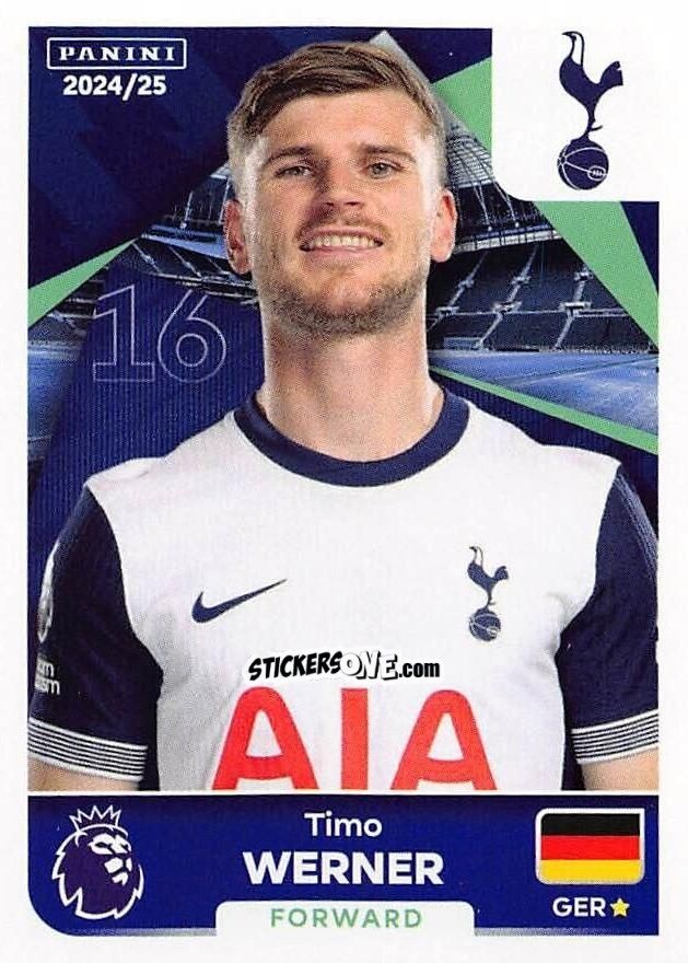 Sticker Timo Werner - English Premier League 2024-2025
 n. 569 - Panini