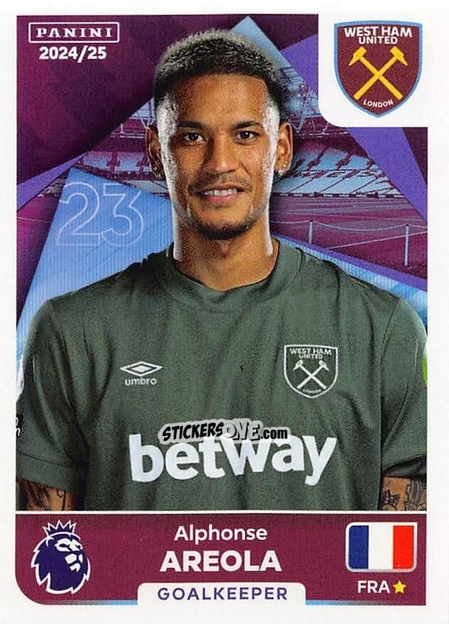 Sticker Alphonse Areola - English Premier League 2024-2025
 n. 581 - Panini
