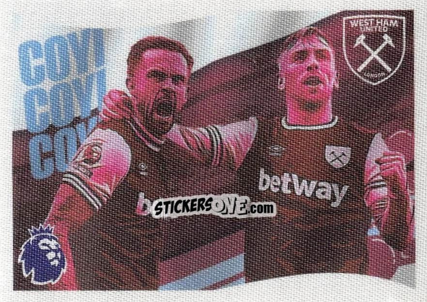 Figurina Flag - English Premier League 2024-2025
 n. 584 - Panini