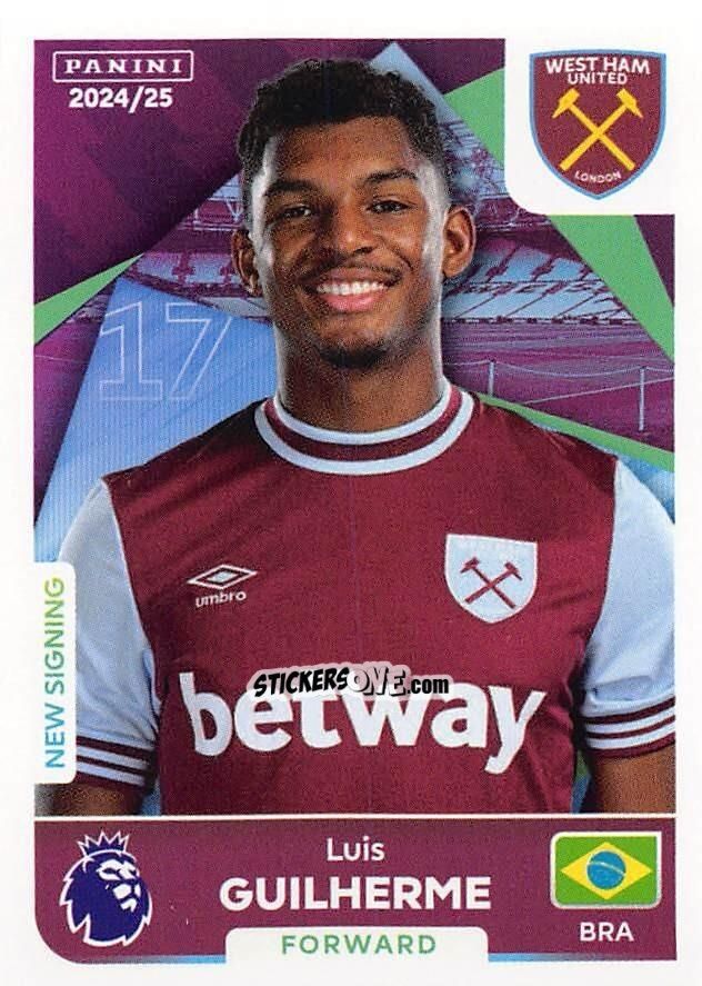 Sticker Luis Guilherme - English Premier League 2024-2025
 n. 599 - Panini