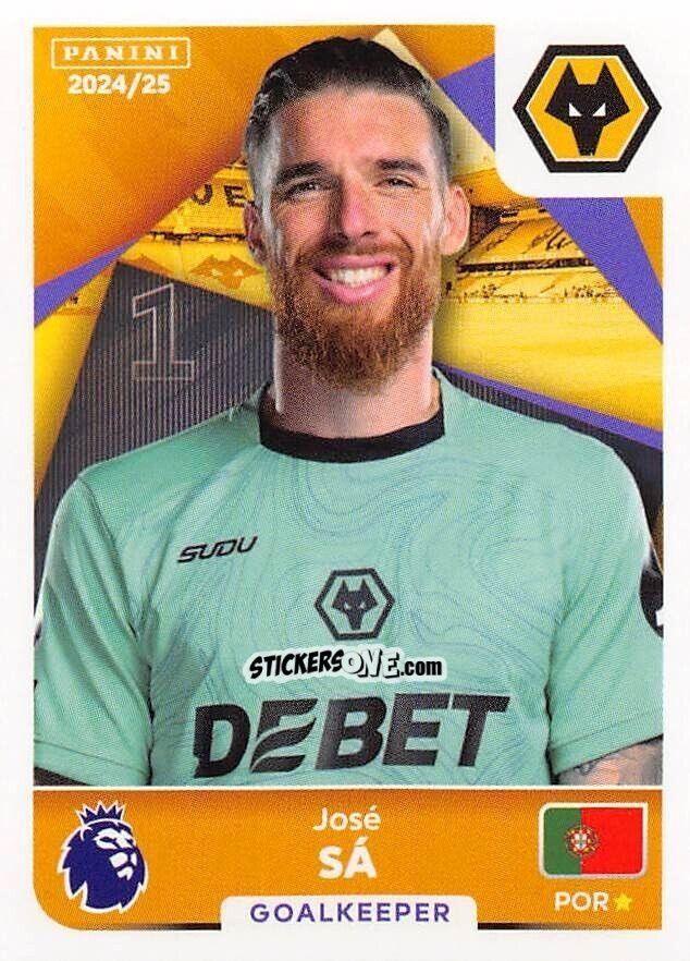 Sticker José Sá - English Premier League 2024-2025
 n. 609 - Panini