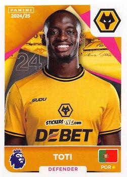 Sticker Toti Gomes - English Premier League 2024-2025
 n. 618 - Panini