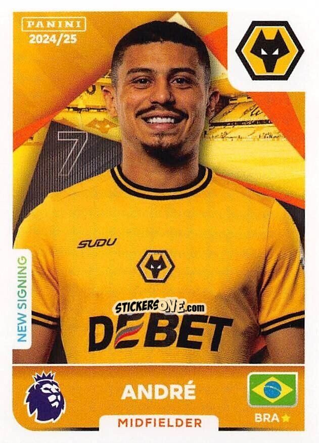 Sticker André - English Premier League 2024-2025
 n. 621 - Panini