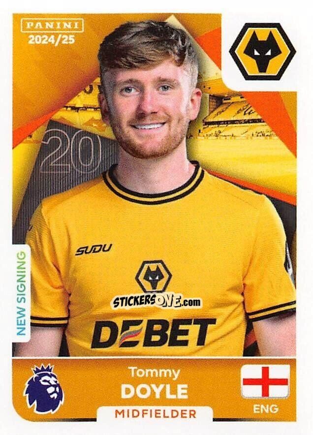 Sticker Tommy Doyle - English Premier League 2024-2025
 n. 623 - Panini