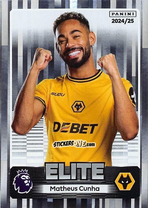 Sticker Matheus Cunha (Elite) - English Premier League 2024-2025
 n. 631 - Panini
