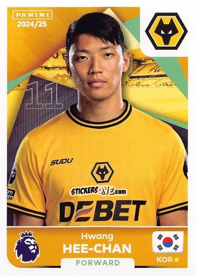 Sticker Hwang Hee-Chan - English Premier League 2024-2025
 n. 632 - Panini