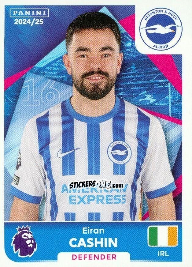 Figurina Eiran Cashin - English Premier League 2024-2025
 n. U11 - Panini