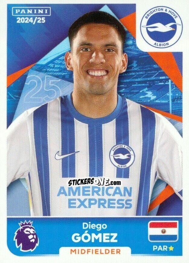 Sticker Diego Gomez - English Premier League 2024-2025
 n. U12 - Panini